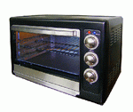 Black Convection Oven 