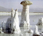 Dead Sea Salt Formations