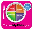 MyPlate Magenta Logo MyPlate Magenta Logo