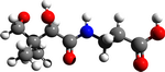 Pantothenic Acid 3D Molecule