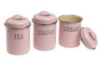Pink Canisters