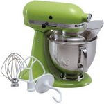 Green Kitchen Aid Stand Mixer