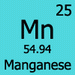 Manganese Symbol Manganese Symbol
