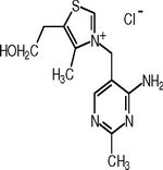 Thiamine Chemical Formula